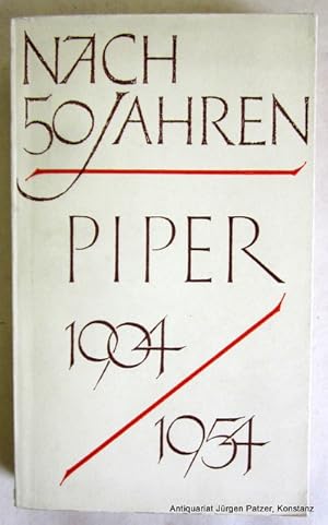 Bild des Verkufers fr Almanach. Mnchen 1954. Mit 58 Tafelabbildungen u. 33 Abbildungen im Text. 457 S., 3 Bl. Or.-Kart. zum Verkauf von Jrgen Patzer