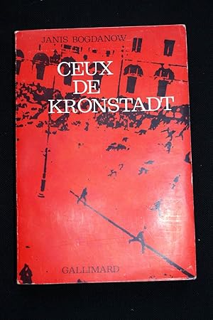 Imagen del vendedor de Ceux de Kronstadt a la venta por Librairie RAIMOND