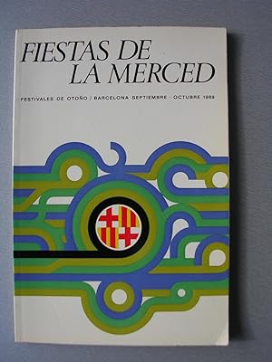 FIESTAS DE LA MERCED. Festivales de Otoño / Barcelona Septiembre-Octubre 1969