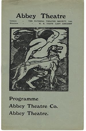 Seller image for ABBEY THEATRE CO. The Round Table: a Comic Tragedy in Three Acts by Lennox Robinson. The Workhouse Ward: A Comedy in One Act, by Lady Gregory. (Program) for sale by Blue Mountain Books & Manuscripts, Ltd.