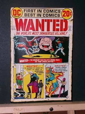 Seller image for Wanted: The World's Most Dangerous Villains #3 for sale by Tree Frog Fine Books and Graphic Arts
