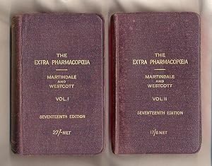 Imagen del vendedor de The Extra Pharmacopoeia of Martindale and Westcott. Volumes I & II [Two Volumes Complete] a la venta por Little Stour Books PBFA Member