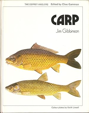 Immagine del venditore per CARP. By Jim Gibbinson. Colour plates by Keith Linsell. The Osprey Anglers Series. venduto da Coch-y-Bonddu Books Ltd