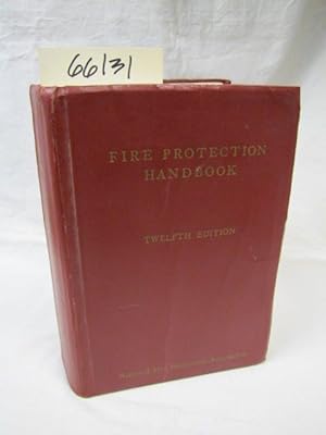 Seller image for Fire Protection Handbook - 12th Twelfth Edition for sale by Princeton Antiques Bookshop