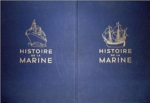 Histoire de la marine en 2 tomes
