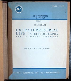 Imagen del vendedor de Extraterrestrial life: A bibliography a la venta por GuthrieBooks