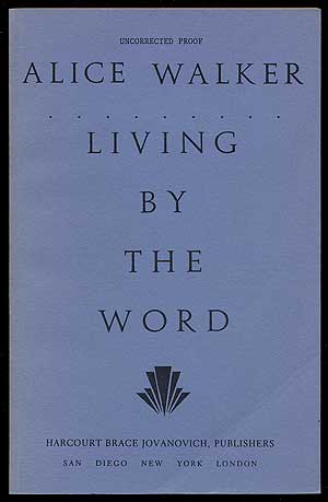 Bild des Verkufers fr Living By the Word. Selected Writings 1973-1987 zum Verkauf von Between the Covers-Rare Books, Inc. ABAA