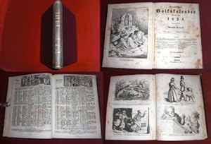 Seller image for Deutscher Volkskalender auf Das Jahr 1854, Neue Folge, Vierter Jahrgang for sale by Antiquariat Clement
