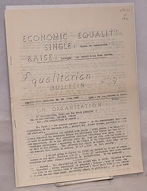Equalitarian bulletin no. 39. June 1948