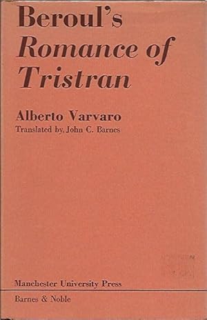 Bild des Verkufers fr Beroul's Romance of Tristran zum Verkauf von San Francisco Book Company