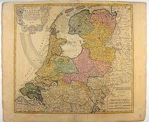"Septem Provinciae seu Belgium Foederatum quod generaliter Hollandia audit, speciali mappa . Homa...