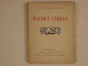Image du vendeur pour Maurice Utrillo Les Peintres Franais Nouveaux N8 mis en vente par A Balzac A Rodin