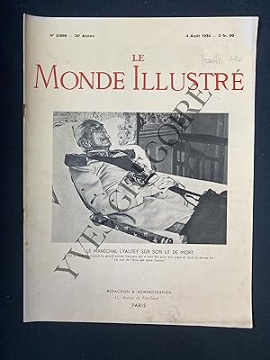 LE MONDE ILLUSTRE-N°3998-4 AOUT 1934