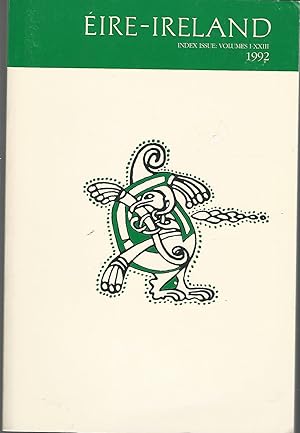 Image du vendeur pour Eire - Ireland A Journal of Irish Studies: Volume XXVII, No. 1 Index Issue: Spring, 1992 mis en vente par Dorley House Books, Inc.