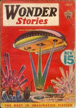 Image du vendeur pour WONDER Stories: April, Apr. 1936 mis en vente par Books from the Crypt