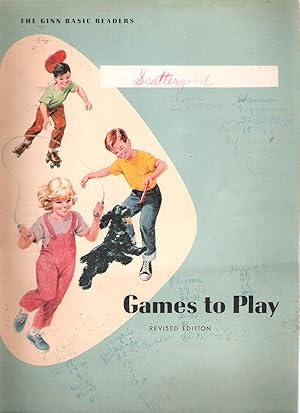 Image du vendeur pour Games to Play: Activities for Reading Readiness mis en vente par Hyde Brothers, Booksellers