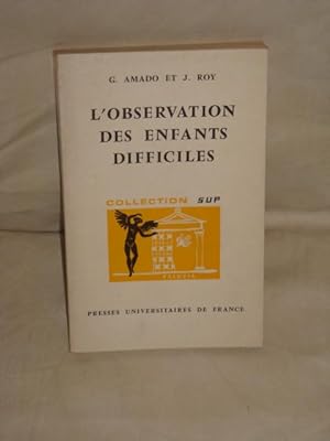 Seller image for L'observation des enfants difficiles for sale by Llibres Capra