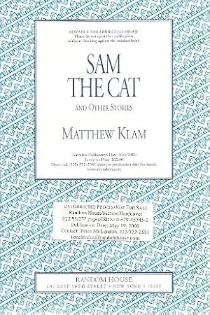 Seller image for Sam The Cat for sale by Mike Murray - Bookseller LLC