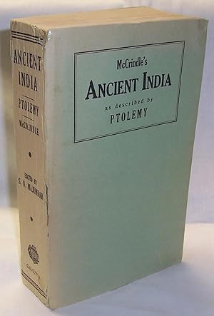 Imagen del vendedor de McCrindle's Ancient India as Described By Ptolemy a la venta por Clausen Books, RMABA