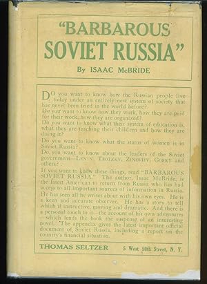 Imagen del vendedor de Barbarous Soviet Russia a la venta por Gumshoe Books