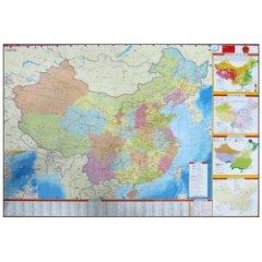 Immagine del venditore per Student Desktop Quick Reference: Map of China. World Map (waterproof tear is not bad) (Paperback)(Chinese Edition) venduto da liu xing