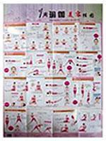 Immagine del venditore per 1 beauty yoga wall chart (paperback)(Chinese Edition) venduto da liu xing