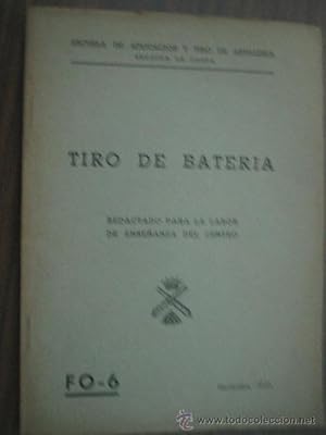 TIRO DE BATERÍA