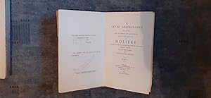 Imagen del vendedor de LE LIVRE ABOMINABLE DE 1665 qui courait en manuscrit parmi le monde sous le nom de Molire (comdie politique en vers sur le procs de Foucquet) dcouvert & publi Sur une copie du temps par Louis-Auguste Mnard. a la venta por Librairie Sainte-Marie