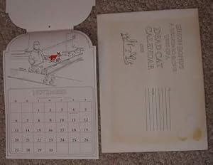 SIMON BOND'S A HUNDRED & ONE USES OF A DEAD CAT CALENDAR 1983.