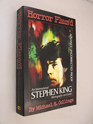 Seller image for Horror Plum'D: An International Stephen King Bibliography and Guide, 1960-2000 for sale by Renaissance Books