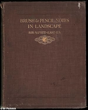 Imagen del vendedor de Brush and Pencil Notes in Landscape a la venta por Mr Pickwick's Fine Old Books