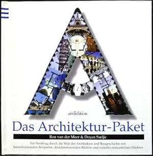 Seller image for Das Architektur-Paket. Ein Streifzug durch die Welt der Architektur und Baugeschichte mit beeindruckenden Beispielen, dreidimensionalen Bildern und vielerlei erstaunlichen Effekten. for sale by Antiquariat Lenzen