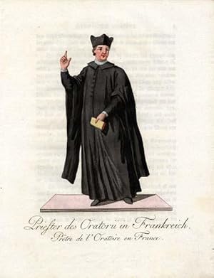 Priester des Oratorii in Frankreich. Pretre de l'Oratoire en France.