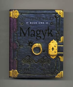 Bild des Verkufers fr Magyk: Septimus Heap: Book One - 1st Edition/1st Printing zum Verkauf von Books Tell You Why  -  ABAA/ILAB