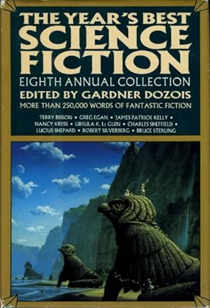 Seller image for THE YEAR'S BEST SCIENCE FICTION: Eighth (8th) Annual Collection. for sale by Bookfever, IOBA  (Volk & Iiams)