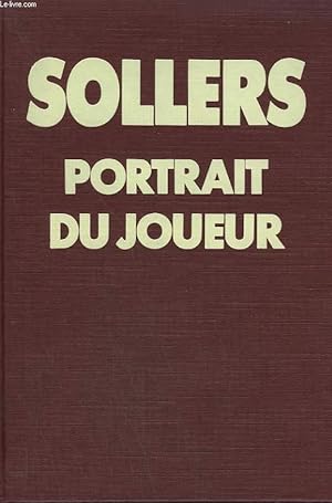Image du vendeur pour PORTRAIT DU JOUEUR. mis en vente par Le-Livre