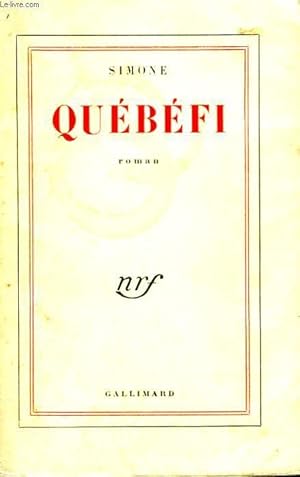 Seller image for QUEBEFI. for sale by Le-Livre