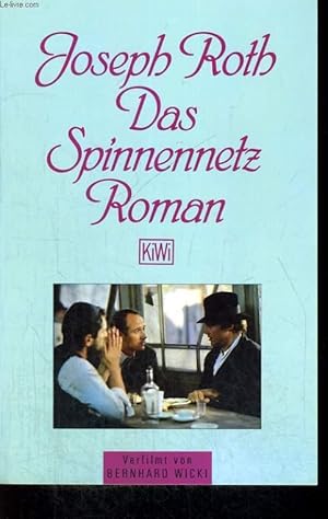Imagen del vendedor de DAS SPINNENNETZ. ROMAN. a la venta por Le-Livre