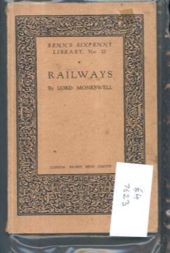 Bild des Verkufers fr Railways zum Verkauf von Lazy Letters Books