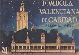 TOMBOLA VALENCIANA DE CARIDAD - VISTAS DE ITALIA - Album Incompleto