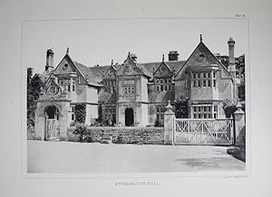 An Original Photographic Illustration of Stibbington Hall in Cambridgeshire. Published in 1891