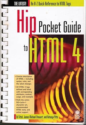 Imagen del vendedor de Hip Pocket Guide to Html 4 a la venta por Bookshop Baltimore