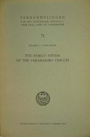 Immagine del venditore per The family system of the Paramaribo Creoles. venduto da Gert Jan Bestebreurtje Rare Books (ILAB)