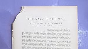 Imagen del vendedor de The Navy In The War a la venta por Legacy Books II