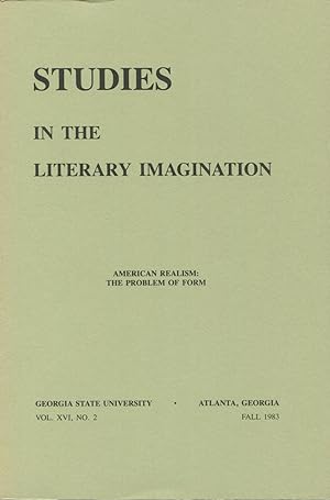 Seller image for Studies in The Literary Imagination: American Realism: The Problem Of Form for sale by Kenneth A. Himber