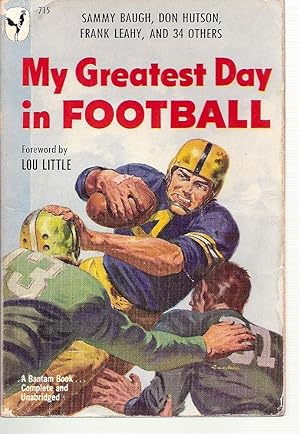 Seller image for My Greatest Day in Football for sale by John McCormick