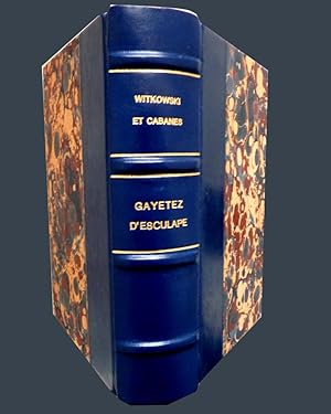 Bild des Verkufers fr GAYETEZ D' ESCULAPE zum Verkauf von MAGNASCO