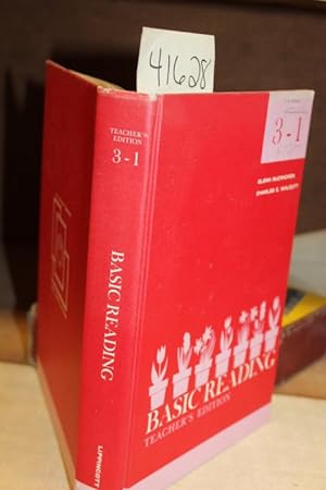 Seller image for Basic Reading: Teacher's Edition 3 - 1 for sale by Princeton Antiques Bookshop