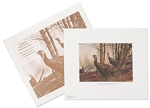 Spring's-a-Coming - Wild Turkeys (1988 Wild Turkey Print and Stamp)