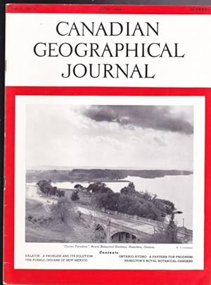 Immagine del venditore per Canadian Geographical Journal, June 1955 - Hamilton's Royal Botanical Gardens (Hamilton, Ont. Canada), Aklavik - A Problem and Its Solution, Ontario Hydro - A Pattern for Progress, Pictures of the Provinces - vii, + venduto da Nessa Books